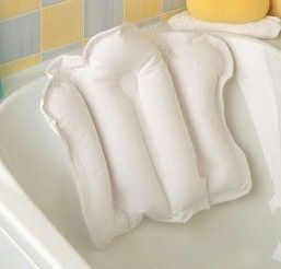 inflatable bath pillow