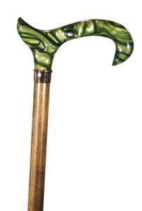 Acrylic Handle Wooden Derby Canes