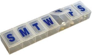 Extra Large 7 Day Tablet Holder