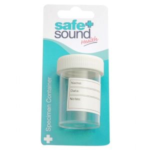 Safe & Sound Specimen Container 60ml