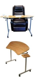 Curved Over Armchair Table