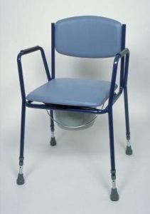 Commode Height Adjustable and Stacking 