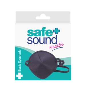 Safe & Sound Black Eyeshade
