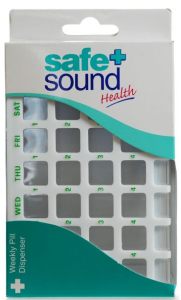 Safe and Sound Pill Dispenser
