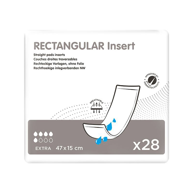 iD Rectangular Insert Incontinence Pad Multipack