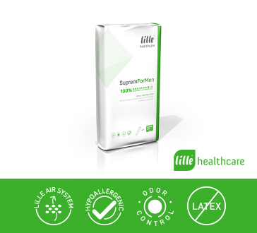 lille suprem incontinence pads for men